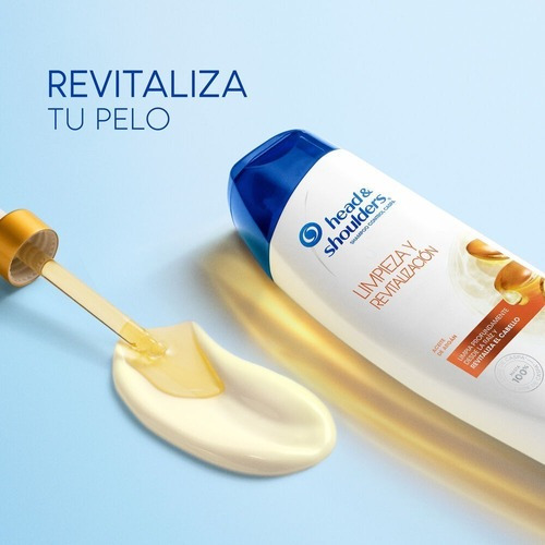 Shampoo Head & Shoulders Limpieza Y Revitalización 375 Ml