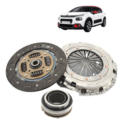 Kit Embrague Completo Para Citroen C3 1.6 Dv6fd 2019 2023