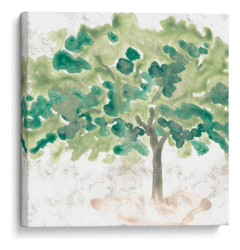 Canvas Lab Cuadro Árbol De País Iv 70x70, June Erica Vess