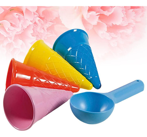 Totority 5 Uds. Juego De Arena Para Helados, Juguetes De ...