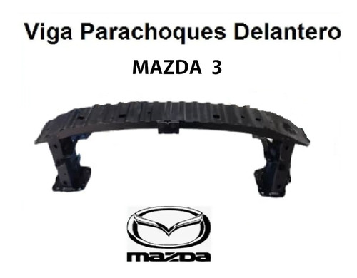 Viga De Impacto Parachoques Delantero Mazda 3 2005 Al 2009