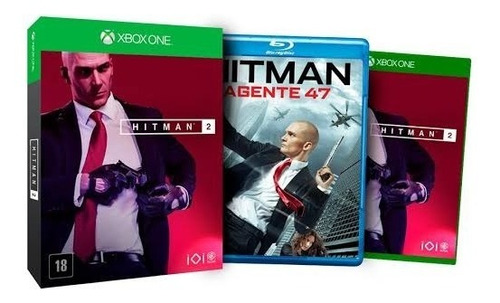 Hitman 2 Edição Limitada Com Filme (mídia Física) - Xbox One