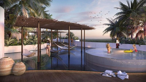 Imagen 15 de 20 de Departamento Anah Tulum Hunab Excelente Desarrollo Plusvalía