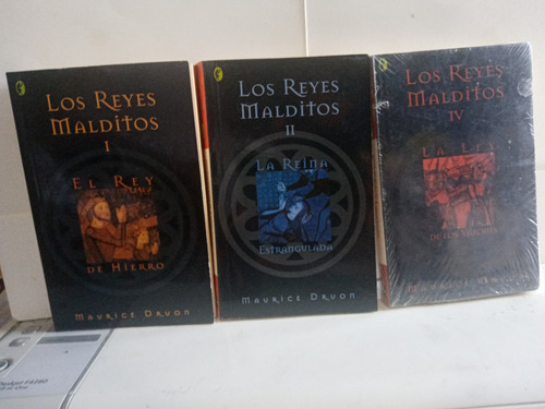 Los Reyes Malditos  I, Ii, Y Iv , /bolsillo / Maurice Druon 