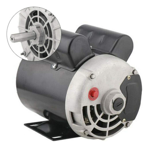 Compresor Aire Hp Motor Electrico Marco Rpm Eje Llave Ccw