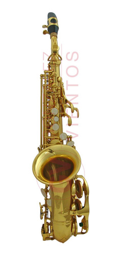 Saxo Soprano Curvo Lincoln Lcss-656 Deluxe