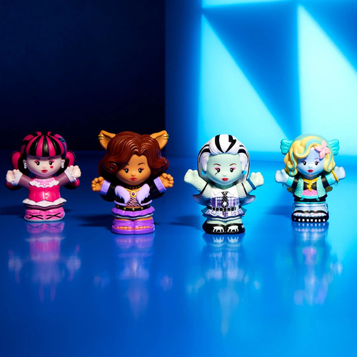 Little People Collector Monster High Set Pack 4 Figuras