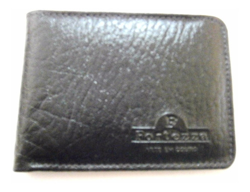 Carteira Em Couro Masculina Com Niqueleira.