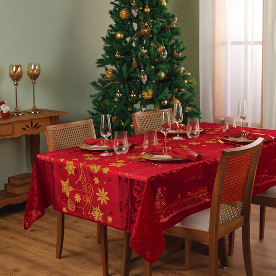 Toalha De Mesa Natal 10 Lugares 3,00 Metros | MercadoLivre 📦 Toalha De Mesa Natal 10 Lugares 3,00 Metros | MercadoLivre 📦