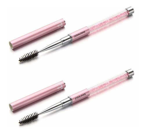 Josalinas 2 Cepillos De Rímel Para Cejas, Pestañas, Aplicado