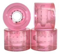 Comprar Rodas De Skate Cal 7 Cruiser 60mm 83a Clear Pink, Conjunto D