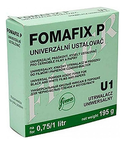 Fixador Foma P/ Laboratório Preto E Branco Papel E Filme