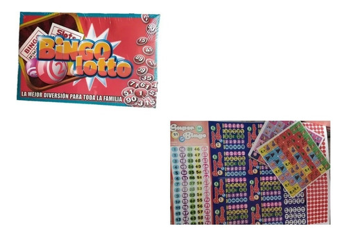 Juego De Mesa Diversion Bingo Ronda Portatil Economico