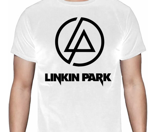 Linkin Park - Logo - Blanca - Metal / Rock - Polera- Cyco