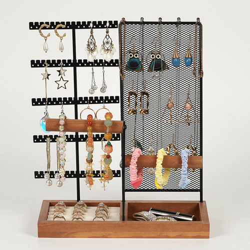 Jewelry Display Stand Bangle Watch With Earring Organizer
