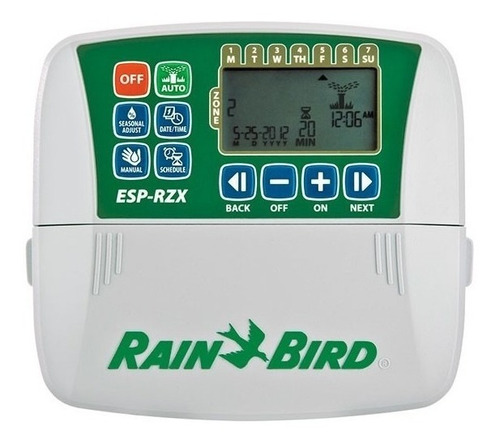 Programador De Riego Rain Bird Automatico Rzx 6 Zonas