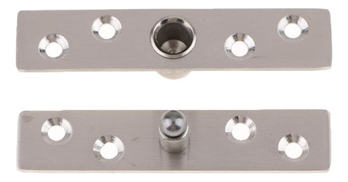 2x De Puerta Giratoria De 360 Grados De Material Acero
