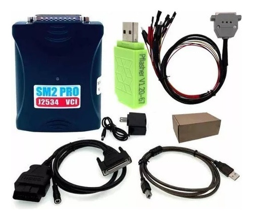 Powerbox + Pcmflash Sm2 Pro J2534 Ecus Por Obd2 O Banco