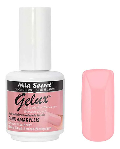 Esmalte Semipermanente Gel Mia Secret Gp-21 Pink Amaryllis