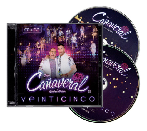 Grupo Cañaveral Veinticinco Disco Cd + Dvd