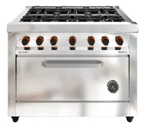 Comprar Cocina Mr Cheff 1100 6 Hornallas Color Acero Inoxidable