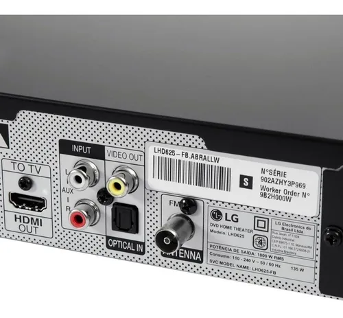 Home theater cheap lg lhd625
