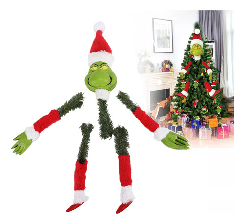 Decoración De Árbol De Navidad De Grinch