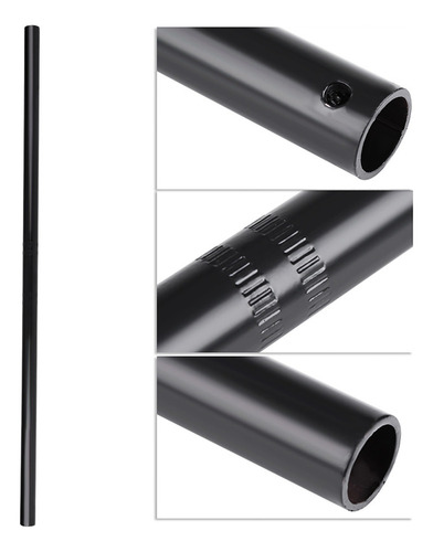 Manillar Recto Retro Plano Para Motocicleta De 22 Mm