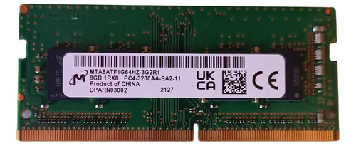 Memoria Ram Laptop - 16 Gb (2 X 8gb) Ddr4 3200mhz