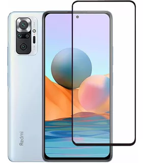 Vidrio Templado Completo 9d Para Xiaomi Redmi Note 10 Pro