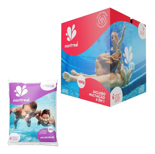 Tratamento Piscinas Com Multiação 4x1 + Ph Estável