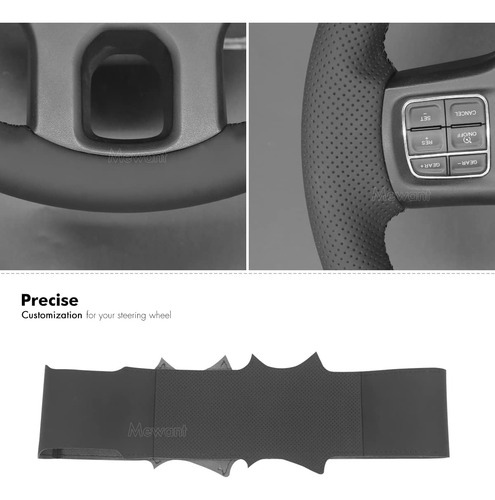 Mewant Funda Protectora Para Volante De Coche De Cuero Pu Ne