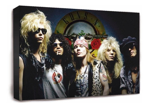 Guns And Roses - Axl Roses Y Slash - Cuadro Para Fanáticos 