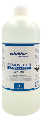 Removedor De Cera Sello Winkler Wk-605 - 1 Litro