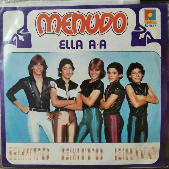 Disco 45 Rpm: Menudo- A Bailar,ella | MercadoLibre