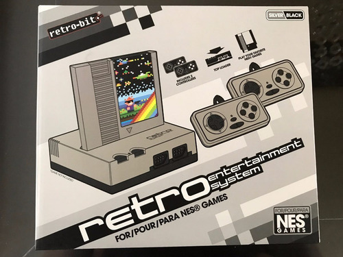 Consola Retro-bit Nes 8-bit Top Loader Nuevo Sellado Envio G