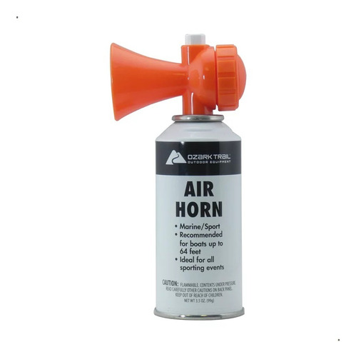 Corneta Ozark Trail Bocina De Aire Seguridad Air Horn 3.5oz