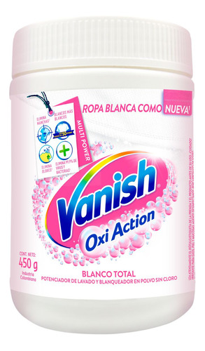 Quitamanchas Blanqueador Oxi Action 450g Vanish
