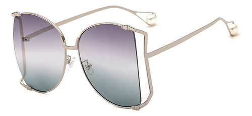 Gafas De Sol De Gran Tamaño Con Protección Uv400 De Moda