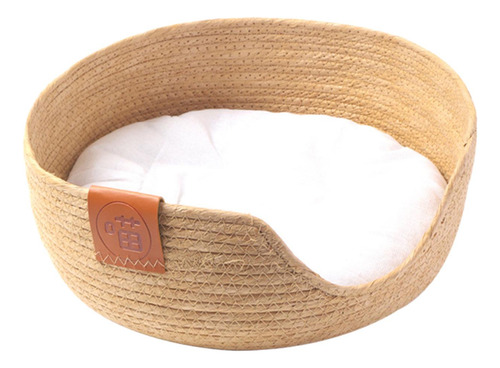 Cama Tipo Cesta Para Gatos, Bonita Cesta Nido Para Dormir, S