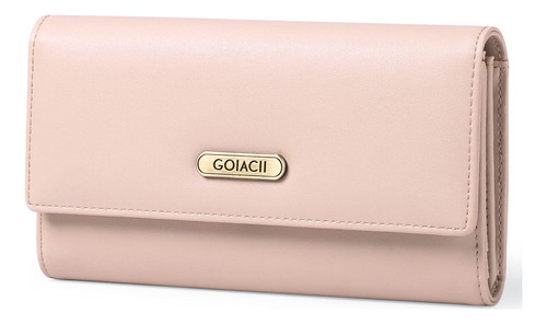 Goiacii Cartera Para Mujer, Con Bloqueo Rfid, Bolso De Mano