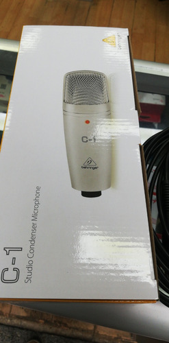 Condensador Behringer C1  + Trípode + Antipop + Xrl De 1.05m