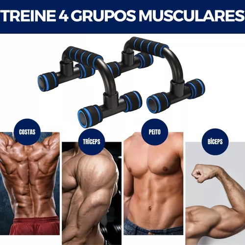 Apoio Flexão Peitoral Peito Triceps Biceps Costas Ombro