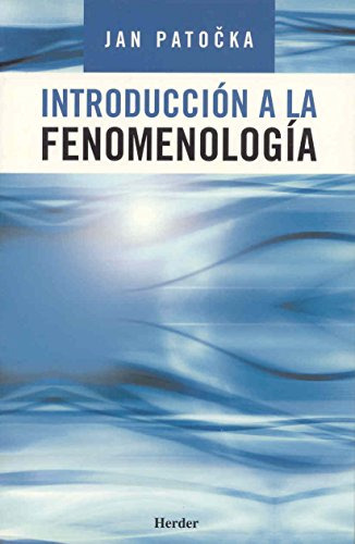 Libro Introduccion A La Fenomenologia De Jan Patocka Ed: 1