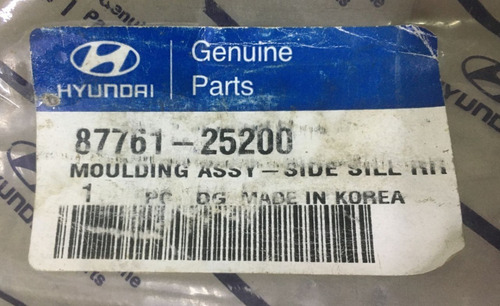 Estribo De Puerta Izquierda Hyundai Accent 3 Puertas 00-02