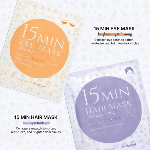 Kit De Spa Naisture Frida Kahlo Para Mujer Con Máscaras Y Re