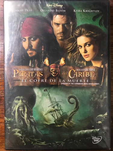 Dvd Piratas Del Caribe 2 El Cofre De La Muerte