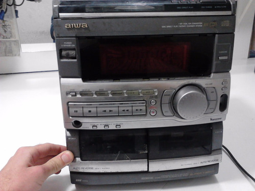 Placa Do Painel Frontal Som Aiwa Nsx-90