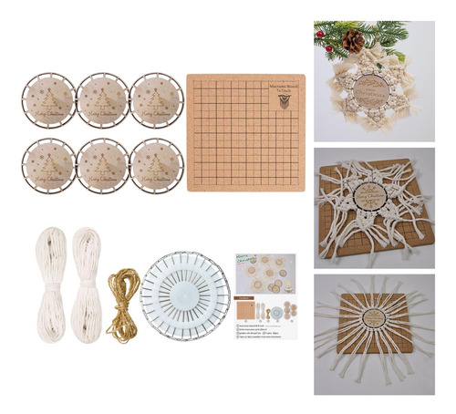 Juego De Manualidades Diy: Rodajas De Madera Establecer E