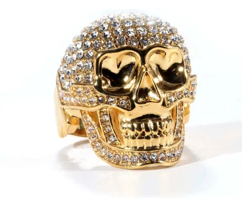 Anillo calavera oro sale